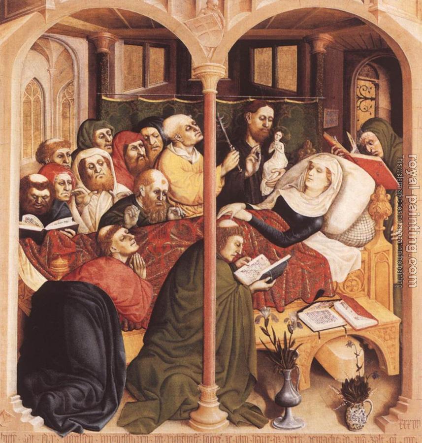 Hans Multscher : The Death of the Virgin